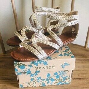 Bamboo Gold Beginning Gladiador Sandals Women’s Sz. 8.5